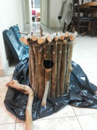 А мы с младшим вот такой сделали.