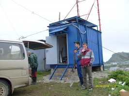 Был я у Вас. Билайн запускали в Крабозаводском и Малокурильском.
