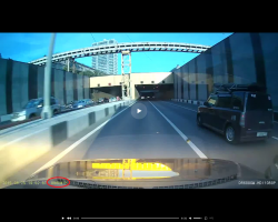 Как всегда все едут спокойно, не нарушая скоростной режим.