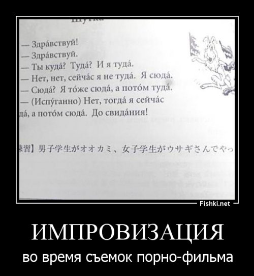 Безумие в иностранных учебниках русского языка