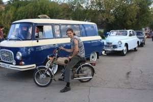 Мы с моим Карпаткиным на выставке Автострада 2015