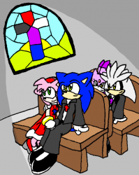 Да нет, всё правильно - с ним ежи. Ежи самого господа!!!
Как-то так: