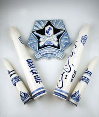 Это иврит? Тогда Хохлома и иврит как то не вяжутся.