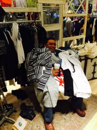 Шоппинг с женой - это так весело!