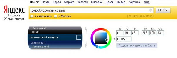 Берлинская лазурь краситель для ткани изобрели в Берлине. краска не смываемая( проверено на себе;) ), но на свету приобретает зеленоватый оттенок