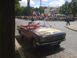 Львов, Театральная площадь, 2008.