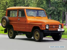 Мне морда больше напомнила москвичёвский экспериментальный джипчик.