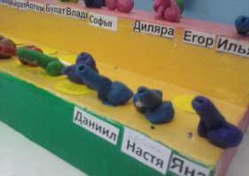 Дети военных тоже не отстают: