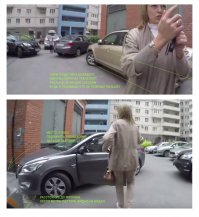 бабу неадекватную, распускающую руки я конечно не оправдываю. 
тут действительно руки из жопы и разъехаться можно было на раз

НО поглядите как бросает свое корейское корыто герой-бородач! (смотрим картинку ниже)

у нас во дворе (а живу я в подобном многоквартирном колодце-новостройке) тебе, унылое хипстерское 4мо за такой паркинг не только пришлось бы интерфейс заклеивать, но и менять все порезанные колеса и чинить оторванные зеркала.

нервы у людей не железные, а бросаешь ты свою тачку (вразрез своим искренним уверениям вначале видео) - как бухая блондинка, недавно купившая права.