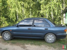 а у меня вот такая малютка Mitsubishi Lancer GLX 1993г.в 113л.с. пробег всего 190тыщ с копейками.  хорошая машинка и мощная