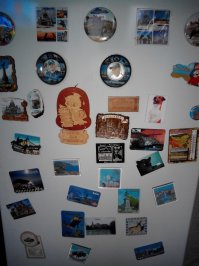 А мы клеим магнитики только с тех мест, в которых побывали.