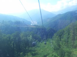 Канатная дорога в Сочи    август 2015