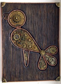 Делал что-то похожее, но покрупнее и попроще. Тут уже чистая ювелирка. Фантастическое чувство материала! Чувствуется художник.