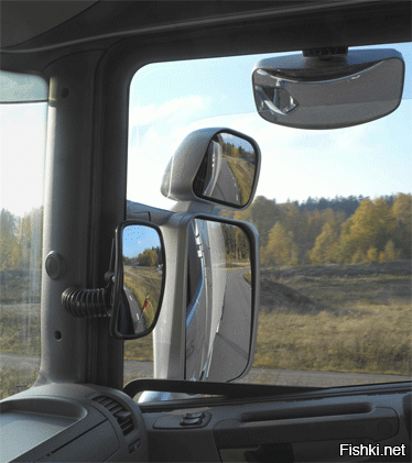 зеркала нормального грузовика