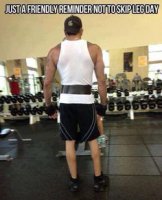 Хехе, предпоследний кубик - Never miss leg day xD