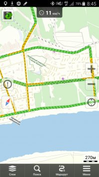 Вот здесь. Зима была.