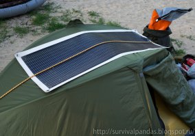 Как правило туристы стараются делать стоянки где не задувает. А тут тебя вынуждают искать ветреную стоянку. Если в лесу, так ветряк вообще бесполезен. Лучше уж солнечную панель взять в поход. 14 Ваттная гибкая даже без солнца 6-7 Ватт даст.