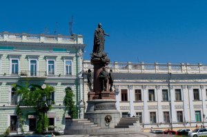 Памятник Императрице Екатерине в Одессе