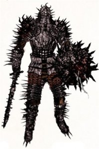 Костюм для охоты на медведей напомнил броню Кирка Рыцаря шипов из Dark souls, кто в теме, тот поймет...