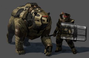 Боевой медведь ох..енен!