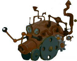 уже есть, работает на дровах и потребляет дрова!