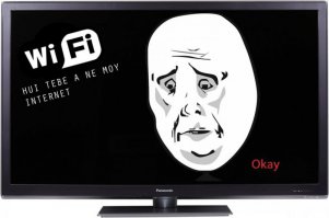 Да простит меня НАСТОЯЩИЙ автор текста за то, что не могу его указать.

Как я вора ловил!

От автора:
Сразу скажу я не айтишник. Можно сказать, что я чайник, но чайник очень упертый)
Недавно стал замечать, что скорость интернета постоянно падает (100 мб/с), позвонив к провайдеру, получил заверения, что у них никаких проблем нет.
Полазив по форумам, я понял, что у меня кто то ворует интернет подключившись по вафаю.
Зашел на роутер, увидел что на роутере висит два подключения один мой телефон, а второй хз кто. Кроме телефона и компа по кабелю в доме ничего больше нет.
Вот я и понял, что нашел наглого вора. Первым делом поменял пароль, смотрю "хз кто" пропал, а потом опять начал подключаться и через секунды пропадать и я смекнул, что вор в панике от отключения халявного интернета начал спешно подбирать новый пароль, я сидел и злостно смеялся, смотрев, как он с наглым упорстовом то появляется, то пропадает.
В конце концов через минут 40 мне это надоело и я решил объяснить ему по другому, изменил название моего роутера с ZYXEL на "HUI TEBE A NE MOY INTERNET" думал, может так поймет.
Слова на него не подействовали и он с настойчивостью все пытался присоединиться.
Опять час полазил по форумам узнал, что можно заблокировать его по мак адресу, что с удовольствием и сделал. И наслаждаясь от своей крутости с чувством выполненного долга пошел спать.
Через минуту я увидел вора моего интернета прямо в своей спальне, это был не выключенный телевизор, на котором была табличка "нет подключения к сети". Тут я понял, что весь вечер убил на войну со своим же собственным телевизором, который как оказалось еще и умеет к сети подключаться. Кто и когда его подключил, остается вопросом. Походу чайник - это призвание)