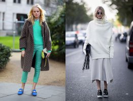 Вечером маньяк такую встретит в темном переулке......  и сам обделается от страха !