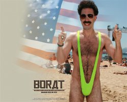 Кого бы не играл Саша Барон Коэн - он будет только Боратом))