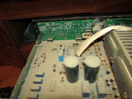 Принесли усилитель на ремонт. Обычное дело)))