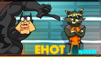 Енотиха, которая считает себя собакой