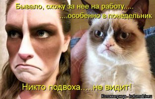 Понедельник! Понедельнично
