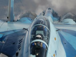 Вот так выглядит вид С кабины самолета. А это ИЗ кабины.