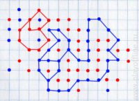 Есть трёхмерное го. А за правилами в Вики.

Очень похоже на одну из любимых игр на уроках...