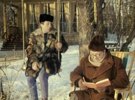 — Вот отсижу срок — и всё. Завяжу. Пойду работать.
 — А кем? В родном колхозе сторожем?
 — Ну почему обязательно сторожем? Могу кирпичи класть. Или переводчиком, английский я знаю.