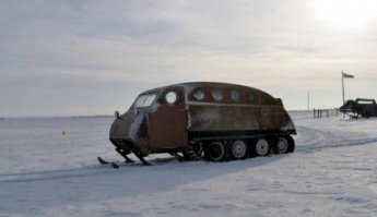 Первые снегоходы Бомбардье