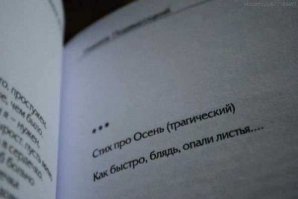 Ужасно смешные и грустные стихи «депрессяшки»