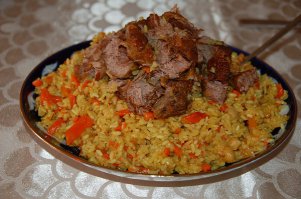 И вот такого пару -тройку тарелок навернуть.