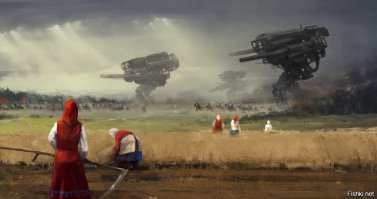 Фантастические рисунки Питера Элсона 