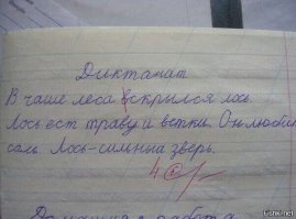 Гениальные ответы детей в школьных тетрадях