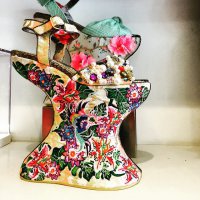 Расписной унитаз
