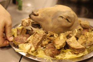 угу, вкусная особенно бишбармак из неё...