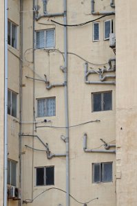 что такое зима, жители этого дома и не догадываются.