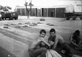 Спасибо ! Эти ссылки видел. Хотелось бы фоток. Там юность прошла... Если сможете, сделайте пож - та, если там частенько бываете. Очень интересен Отдельный батальон связи . Вот фотка с КПП на площади и плац в автопарке.