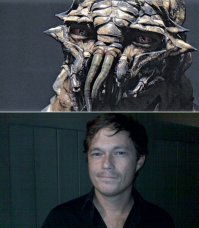 Дэвид Джеймс сыграл роль инопланетянина в к/ф "Район № 9"