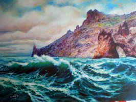 Будучи самоучкой, я"красил" как-то так...