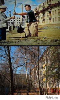 Дом где снимался Шурик, тогда и сейчас