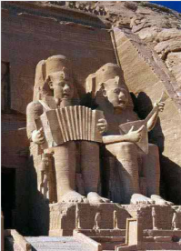 пирамиды строили мы.сначала так было.но египтяне переделали.