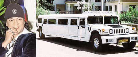 Филькин лимо. Не сильно большой, примерно 9,8 м, за то тоже Hummer