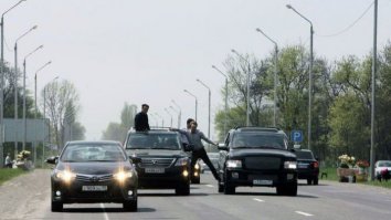 Вот 95 регион на номерах почему то не удивил.