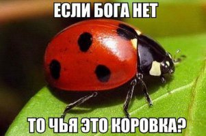 шах и мат, а атеисты!